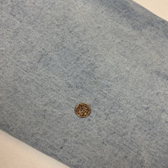 Sezane Denim Brut Sexy Jeans Women's 38 US 6 Mid Rise Tapered Straight - Picture 11 of 13